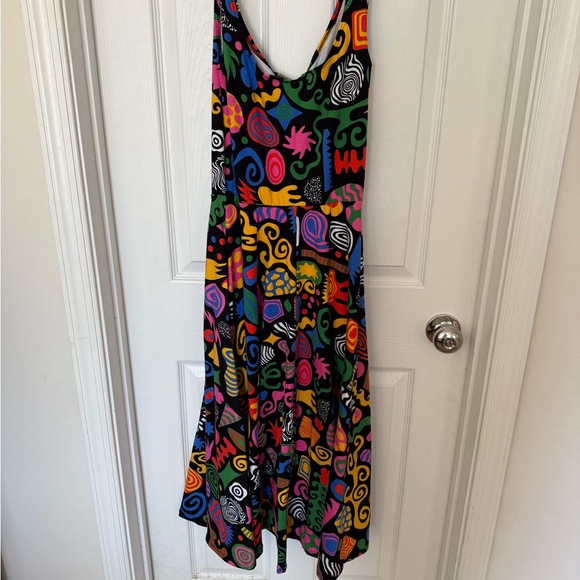 NWT Nooworks party mix vacation dress sz M - Picture 2 of 4